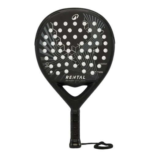 Pala de pádel frontal