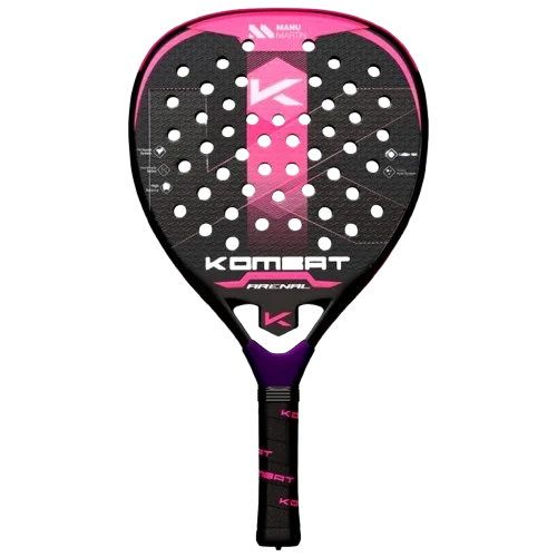 Pala de pádel frontal