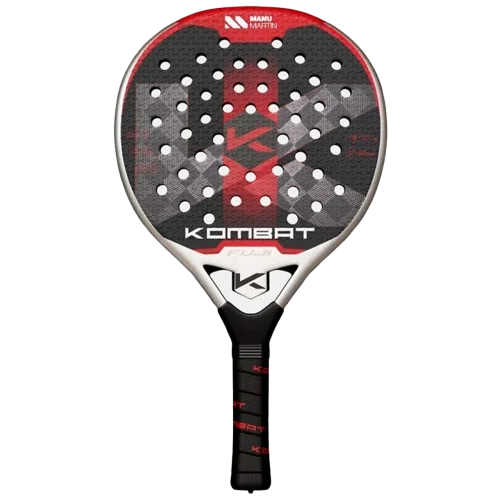 Pala de pádel frontal