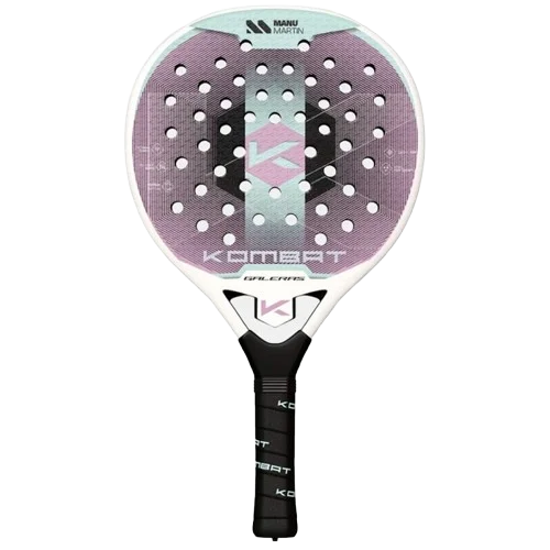 Pala de pádel frontal