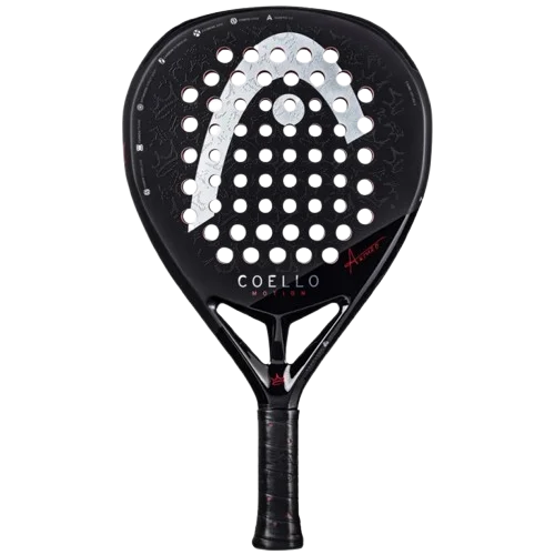 Pala de pádel frontal