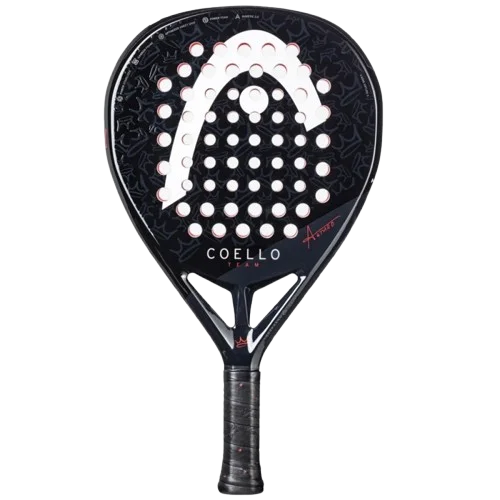 Pala de pádel frontal