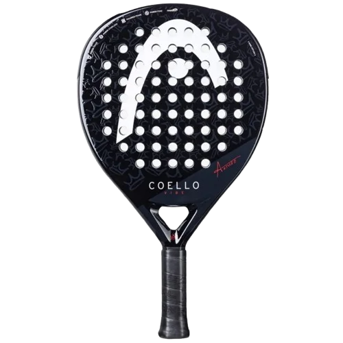 Pala de pádel frontal