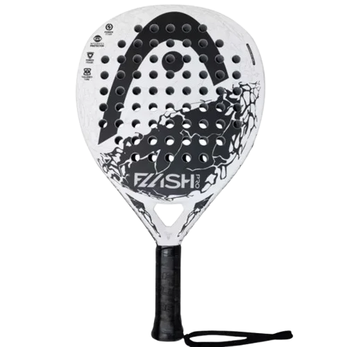 Pala de pádel frontal