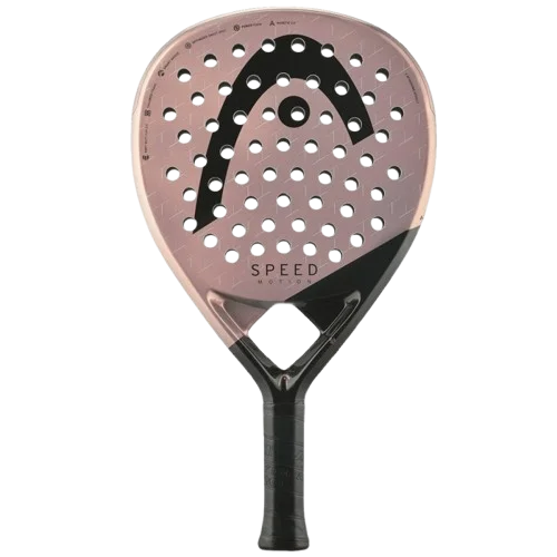 Pala de pádel frontal