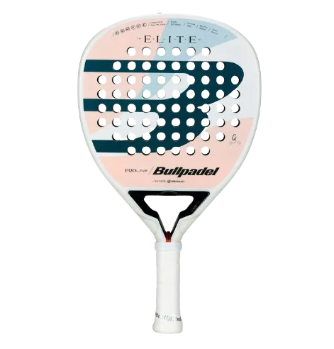 Pala de pádel frontal