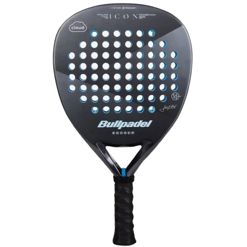 Pala de pádel frontal