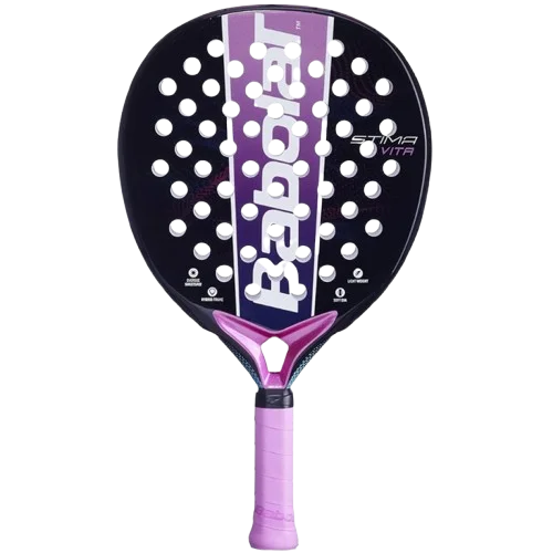 Pala de pádel frontal