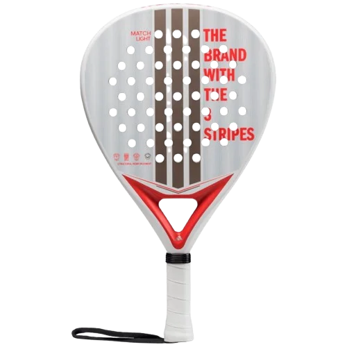 Pala de pádel frontal