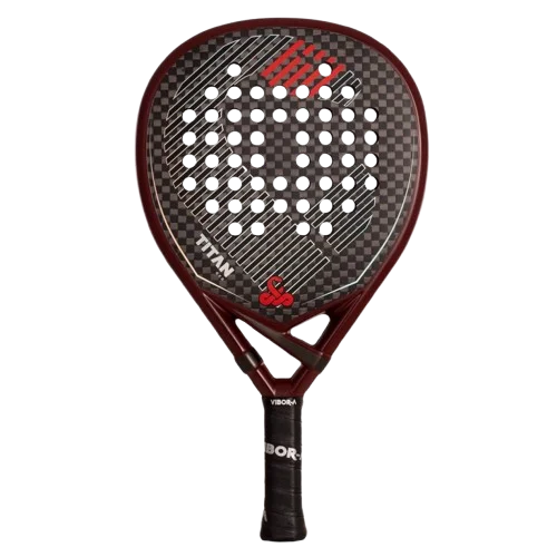 Pala de pádel Vibora Titan 12k Red - Análisis técnico y características