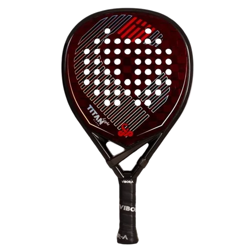 Pala de pádel frontal