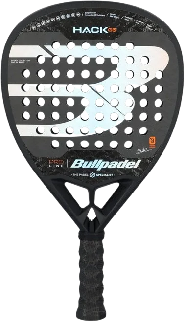 Pala de pádel frontal