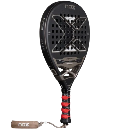 Pala de pádel lateral