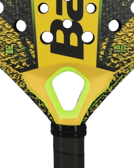 Pala de pádel frontal