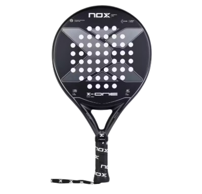 Pala de pádel frontal