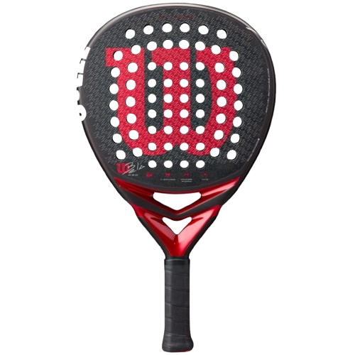 Pala de pádel frontal