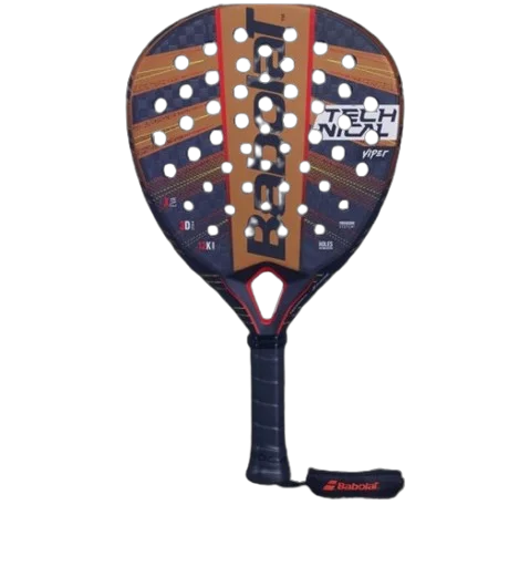 Pala de pádel frontal