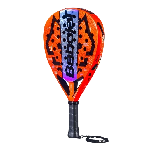 Pala de pádel lateral