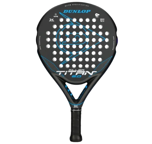 Pala de pádel frontal