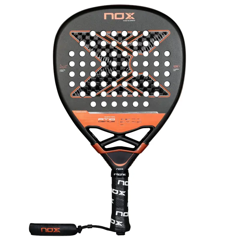 Pala de pádel Nox AT10 Luxury GENIUS ATTACK 12K por Agustín Tapia - Análisis técnico y características