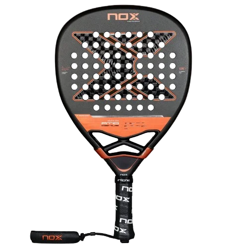 Pala de pádel frontal