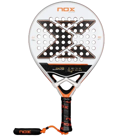 Pala de pádel frontal