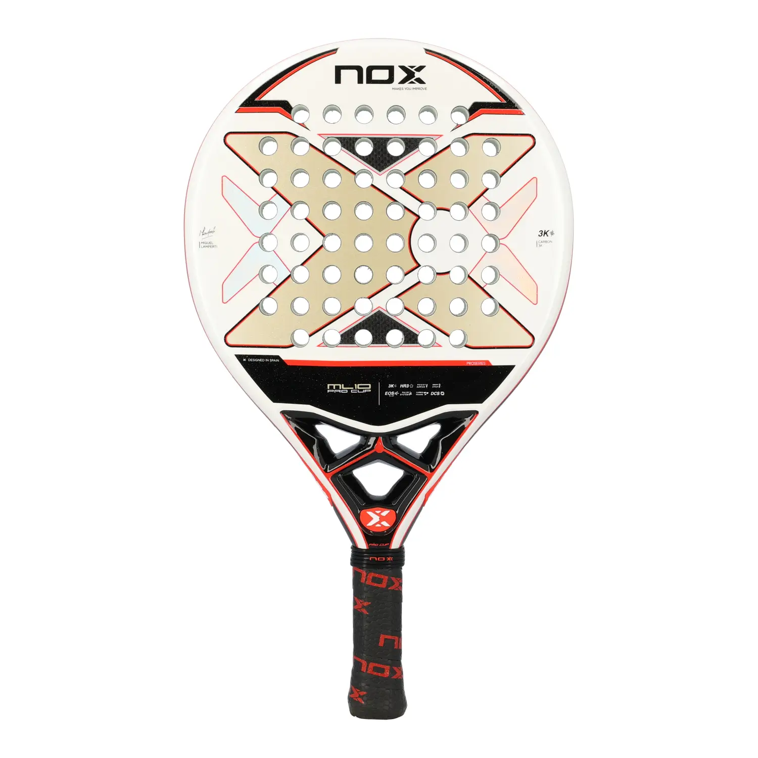 Pala de pádel Nox ML10 Pro Cup 3k Luxury - Análisis técnico y características