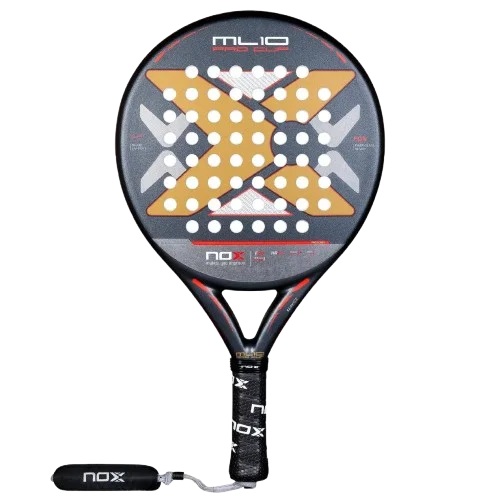 Pala de pádel frontal