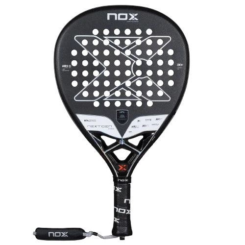 Pala de pádel frontal