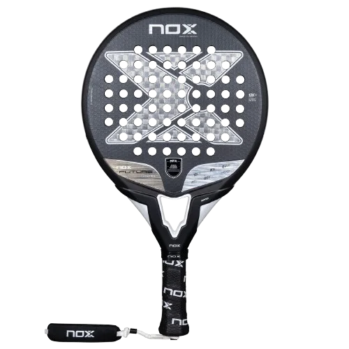 Pala de pádel frontal