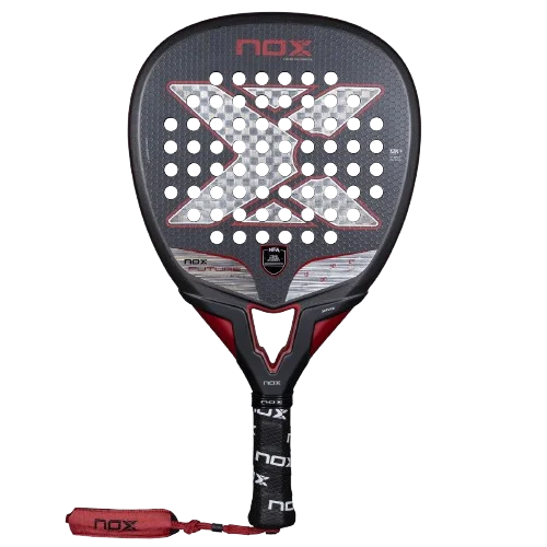 Pala de pádel frontal