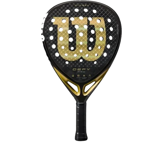 Pala de pádel frontal