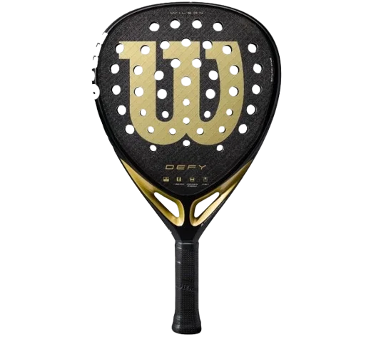 Pala de pádel frontal