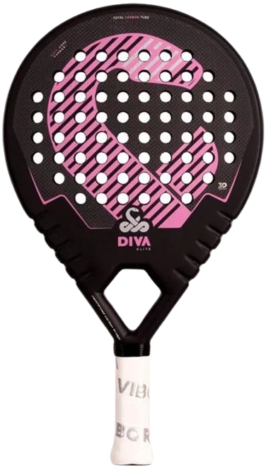 Pala de pádel frontal