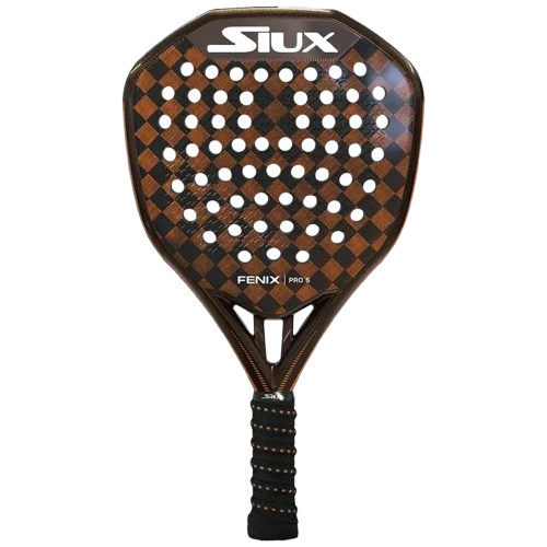 Pala de pádel frontal